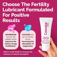 Fertility Lubricant Tube - Conceive Plus® Europe