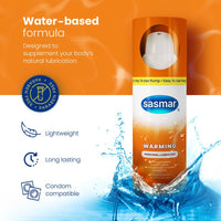 Sasmar Warming Personal Lubricant - Conceive Plus® Europe