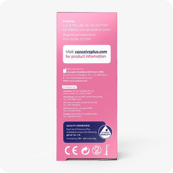 Fertility Lubricant, Pre - Filled Applicators - Conceive Plus Europe